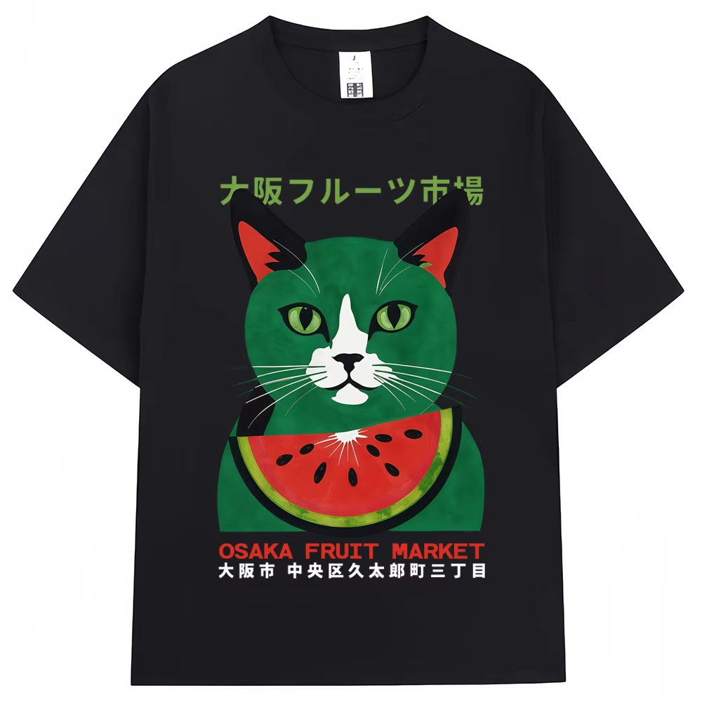 Vintage Fashion Osaka - Japanese Style Funny Osaka Fruit Market