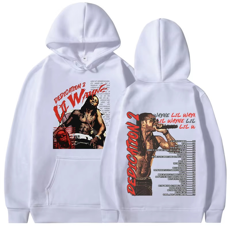 Vintage Fashion Drawings - Rapper Lil Wayne Dedication Album Graphic