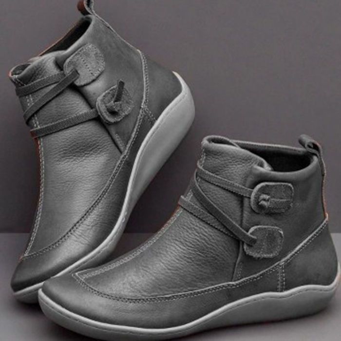Women Vintage Round Toe PU Lea - đánh giá và giá Vintage Fashion For Mens