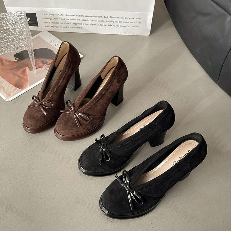 Women's High Heels 2025 Spring - đánh giá và giá Vintage Outdoor Fashion