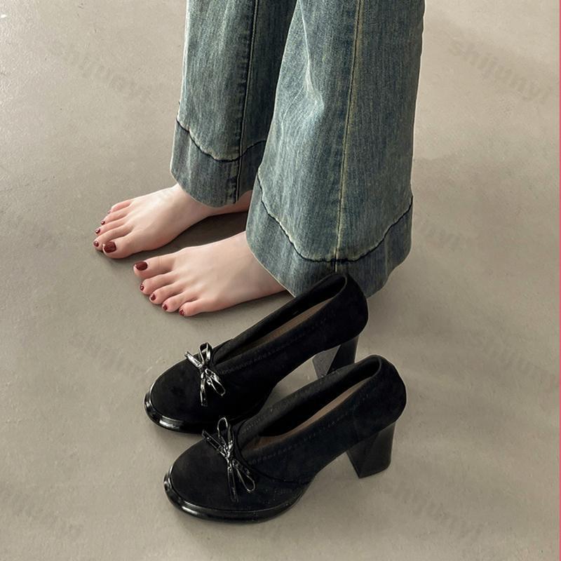 Women's High Heels 2025 Spring - đánh giá và giá Vintage Outdoor Fashion