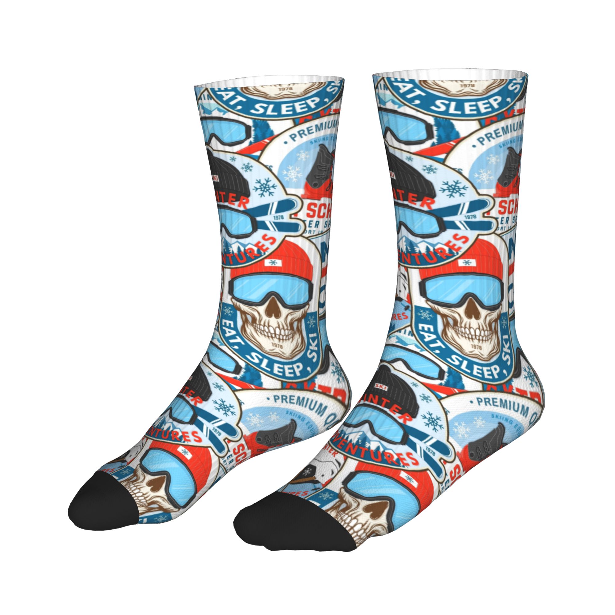 Vintage Red Blue Ski Club Seam - đánh giá và giá Vintage Fashion For Mens