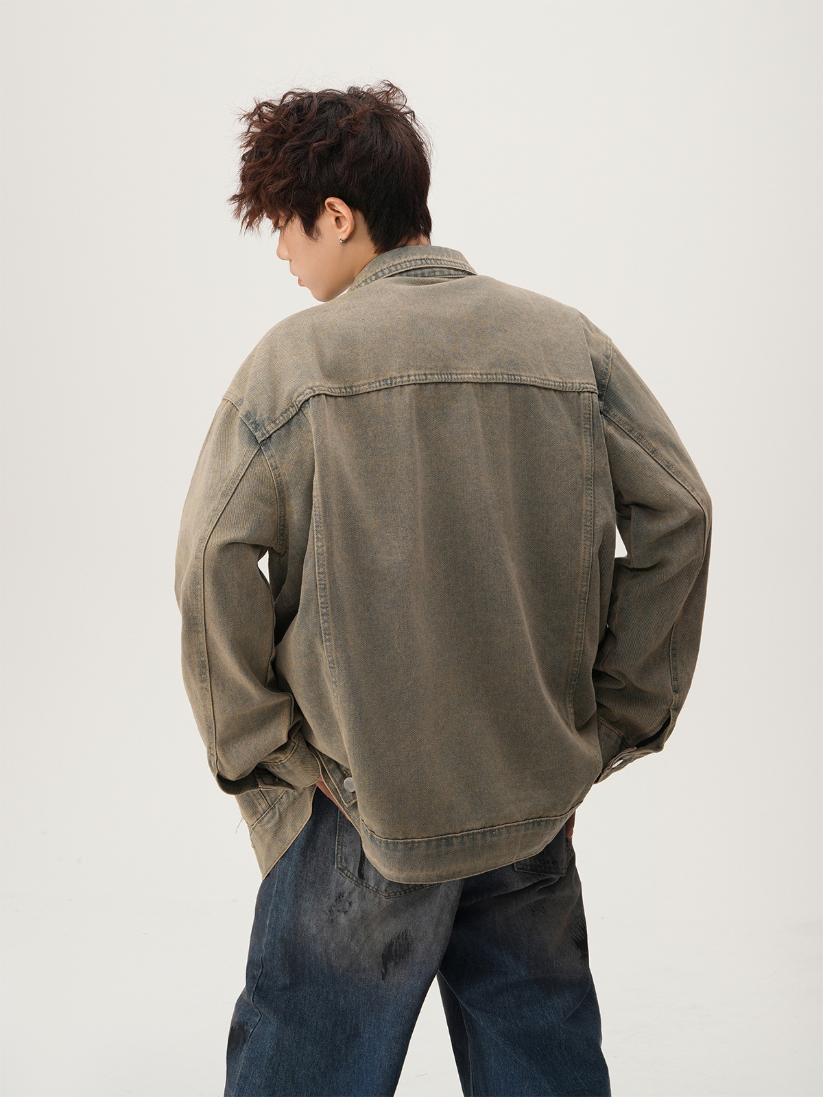 American High Street Ripped De - đánh giá và giá Vintage Fashion Jacket