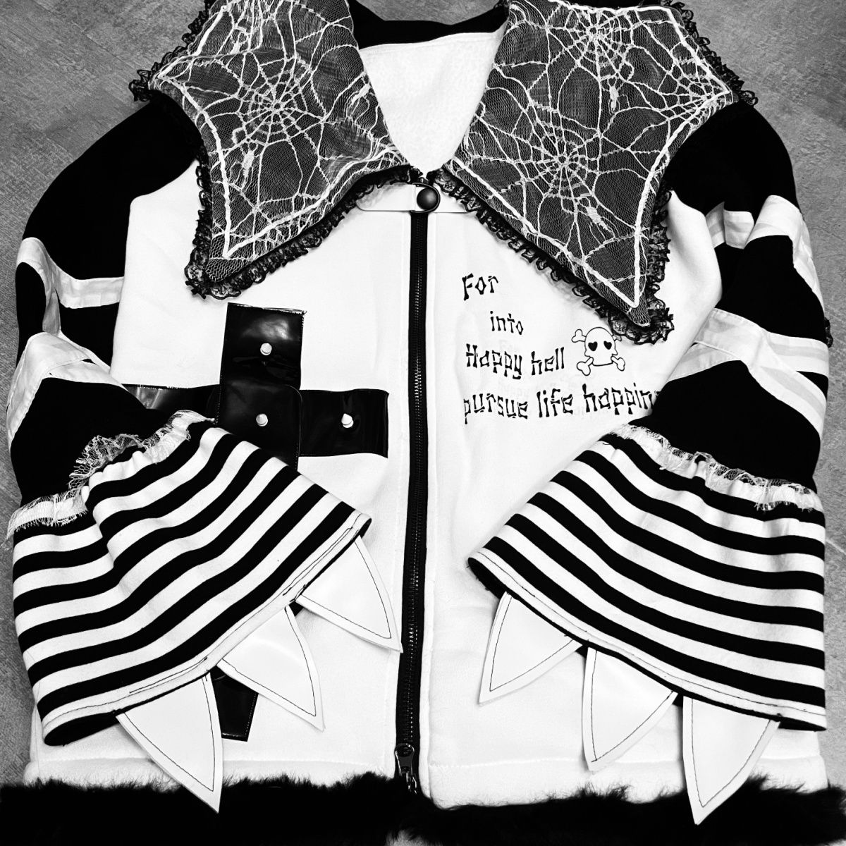 Y2K Autumn Winter Subculture V - đánh giá và giá Vintage Fashion Jacket