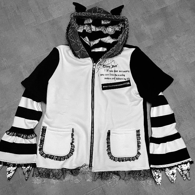 Y2K Autumn Winter Subculture V - đánh giá và giá Vintage Fashion Jacket
