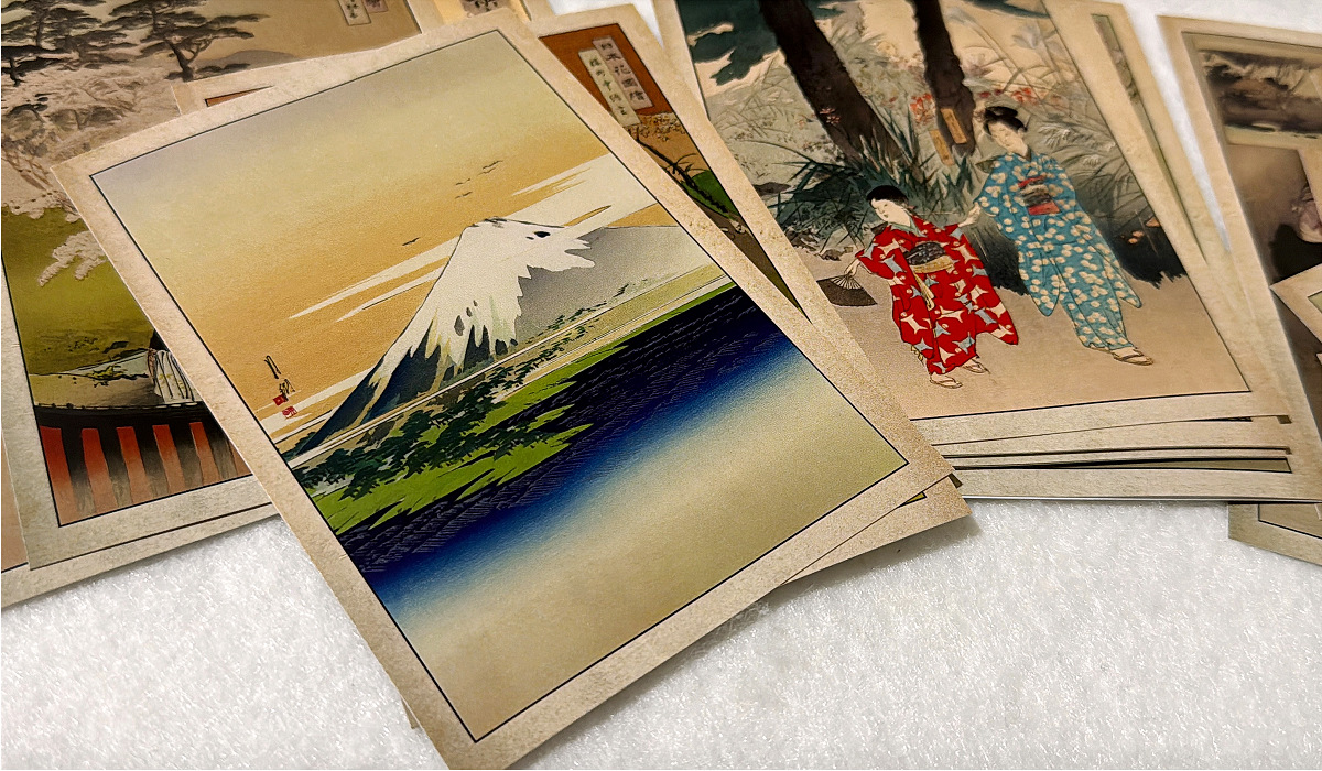 30Pcs Ogata Gekko Painting Pho - đánh giá và giá Vintage Fashion Journal