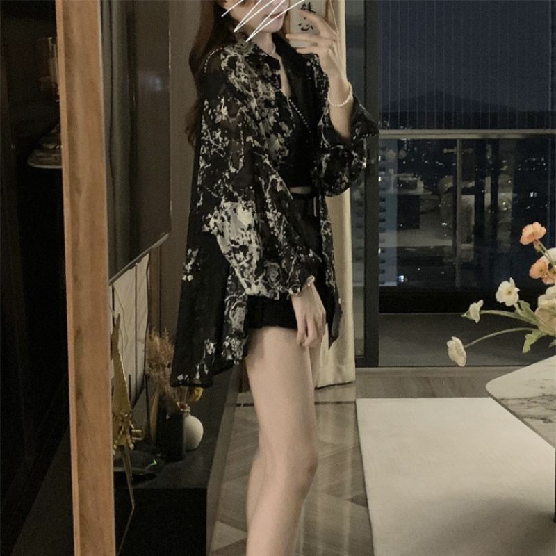 2025 Long Sleeve Shirts Women  - đánh giá và giá Tie Dye Shirt Vintage