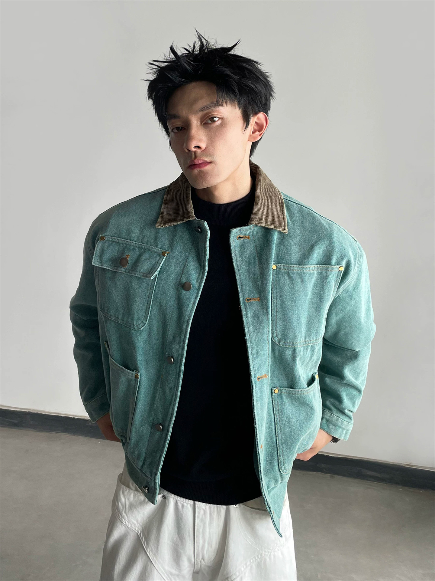 2026 Autumn New Vintage Denim  - đánh giá và giá Vintage Fashion Jacket