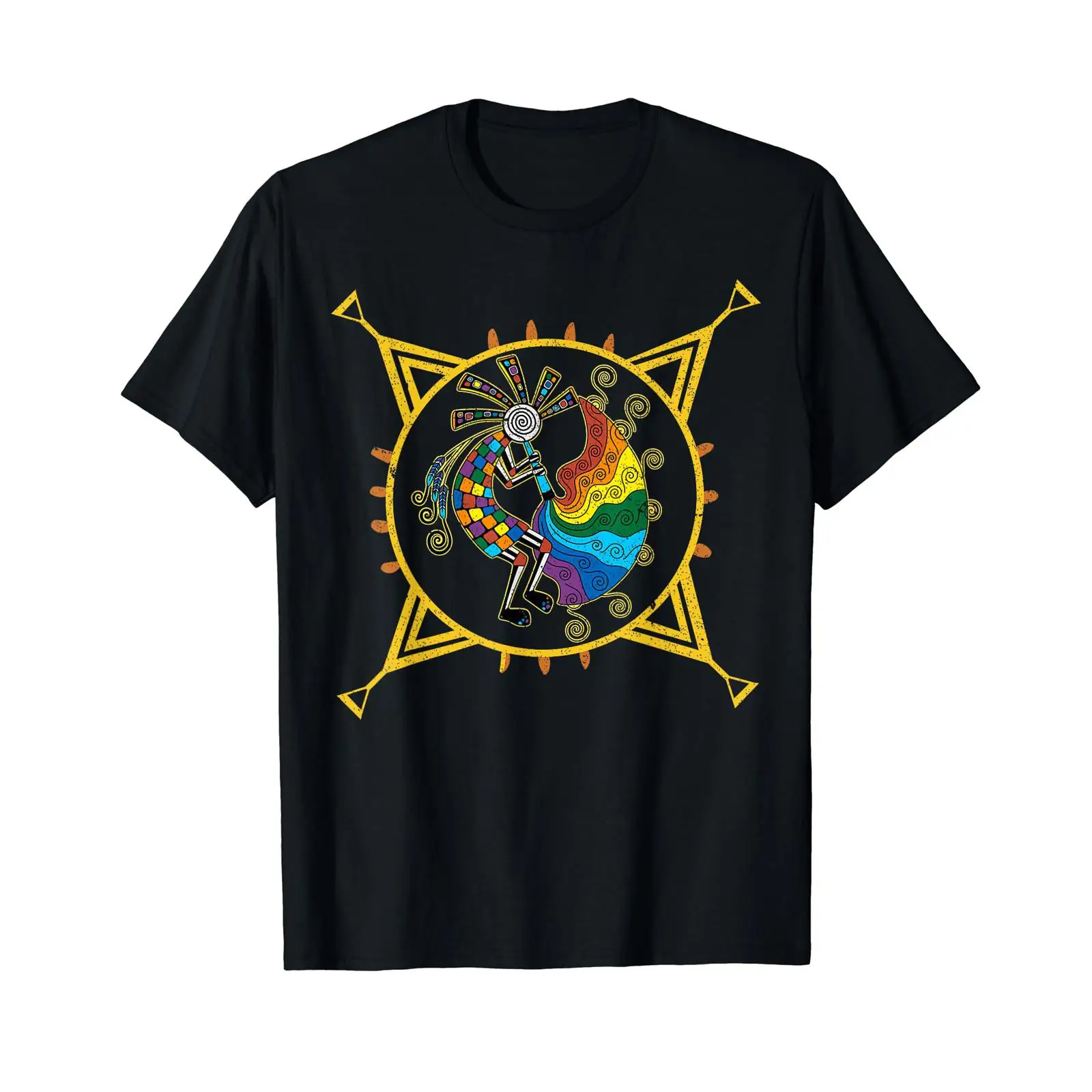 Kokopelli American Petroglyph  - đánh giá và giá Vintage Fashion Drawings