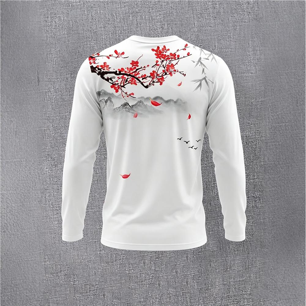 Chinese Style Ink Plum Blossom - đánh giá và giá Vintage Fashion For Mens