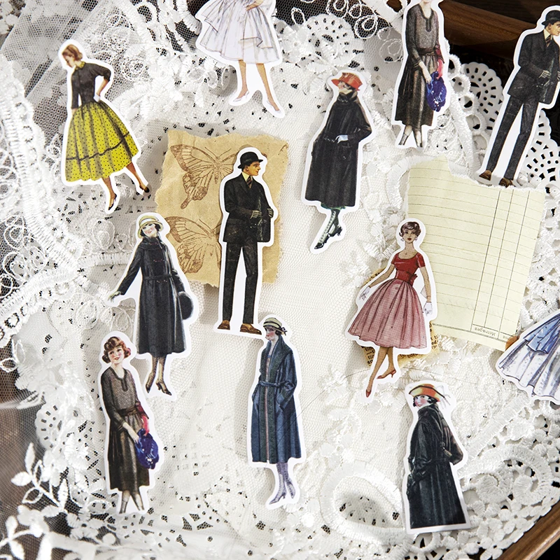 30pcs Vintage Ladies Gentleman - đánh giá và giá Vintage Fashion Journal