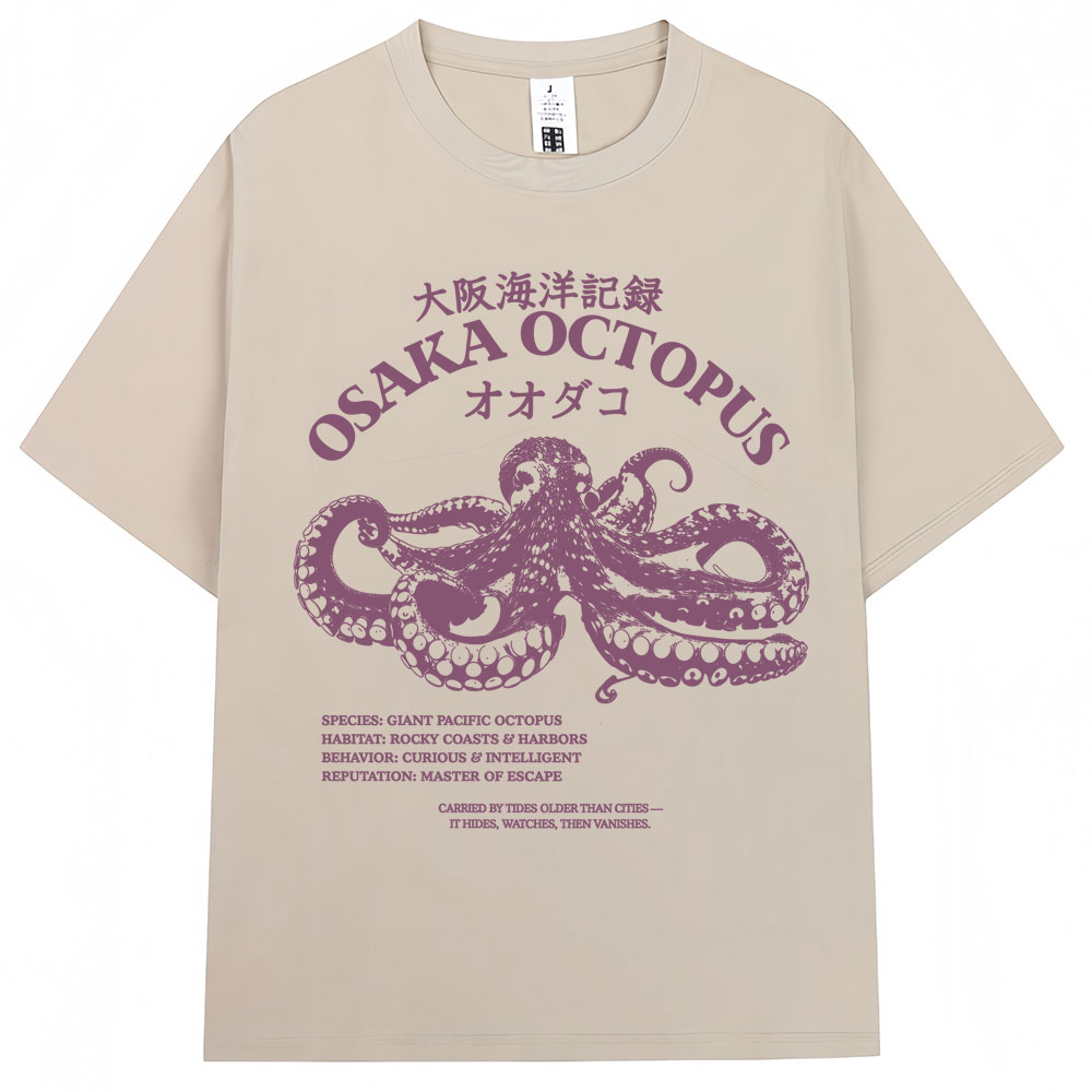 Japanese Style Osaka Octopus T - đánh giá và giá Vintage Fashion Osaka