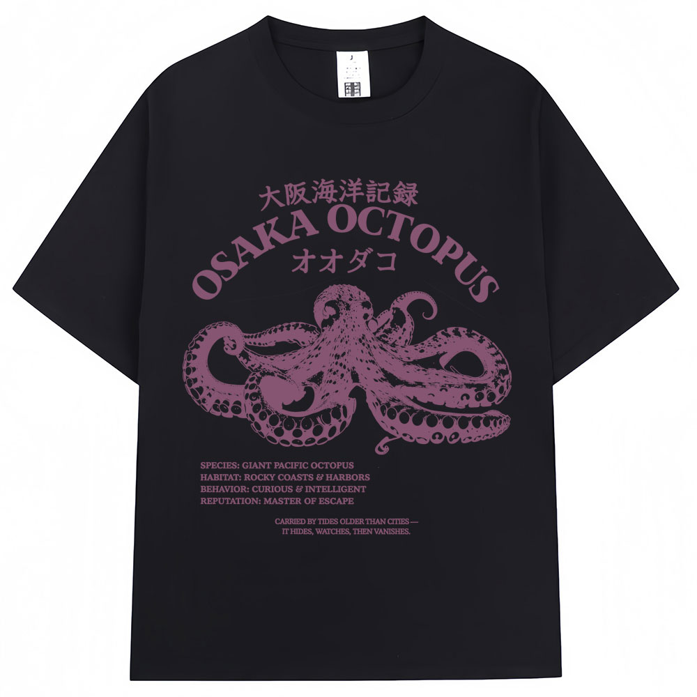 Japanese Style Osaka Octopus T - đánh giá và giá Vintage Fashion Osaka