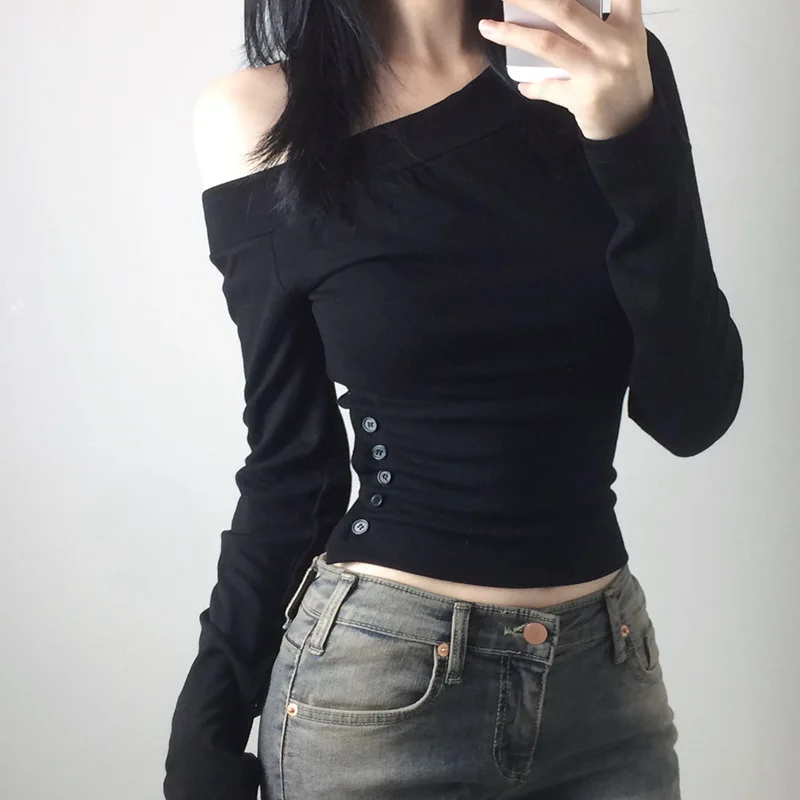 Y2K Vintage Pleated Button T-S - đánh giá và giá Vintage Fashion Women