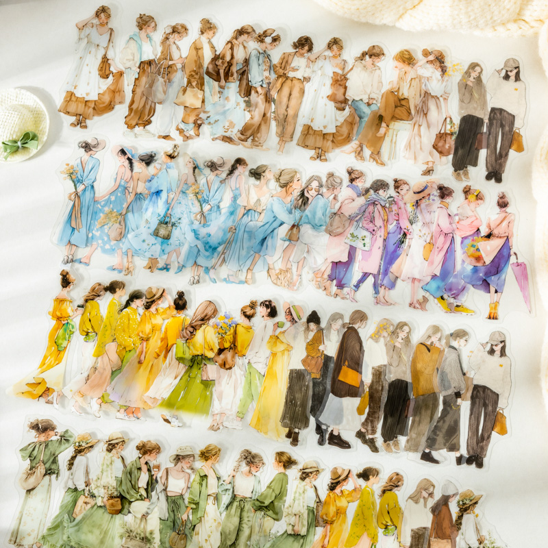 JIANQI 20 pcs/pack Vintage Cha - đánh giá và giá Vintage Fashion Journal