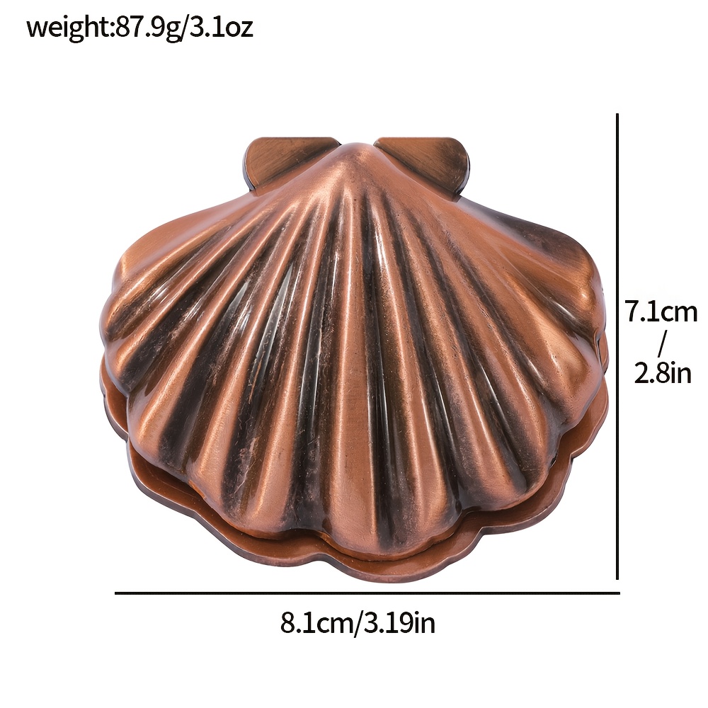 1pc Vintage Shell Metal Journa - đánh giá và giá Vintage Fashion Journal