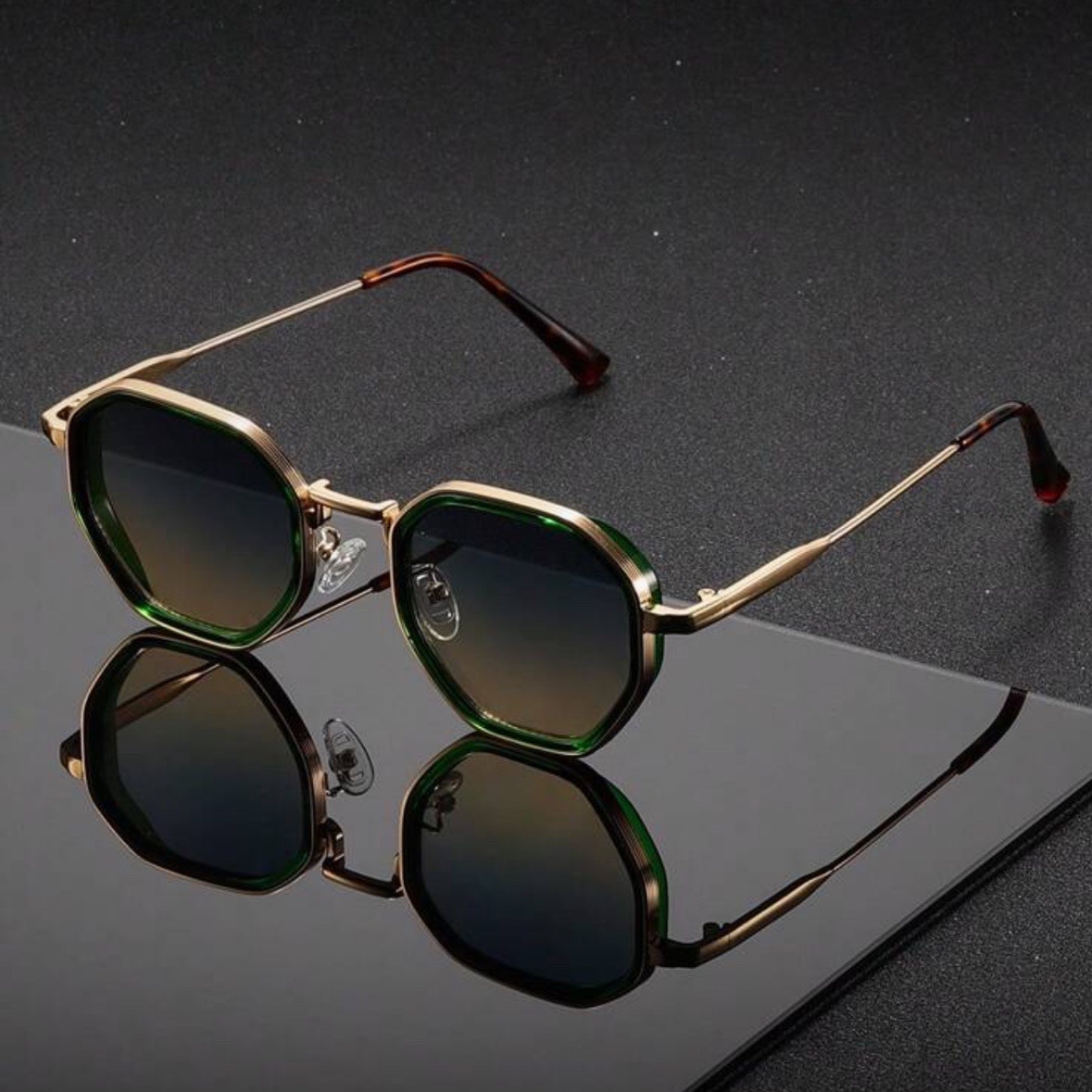1 Pair Unisex Round Metal Fash - đánh giá và giá Vintage Fashion Images