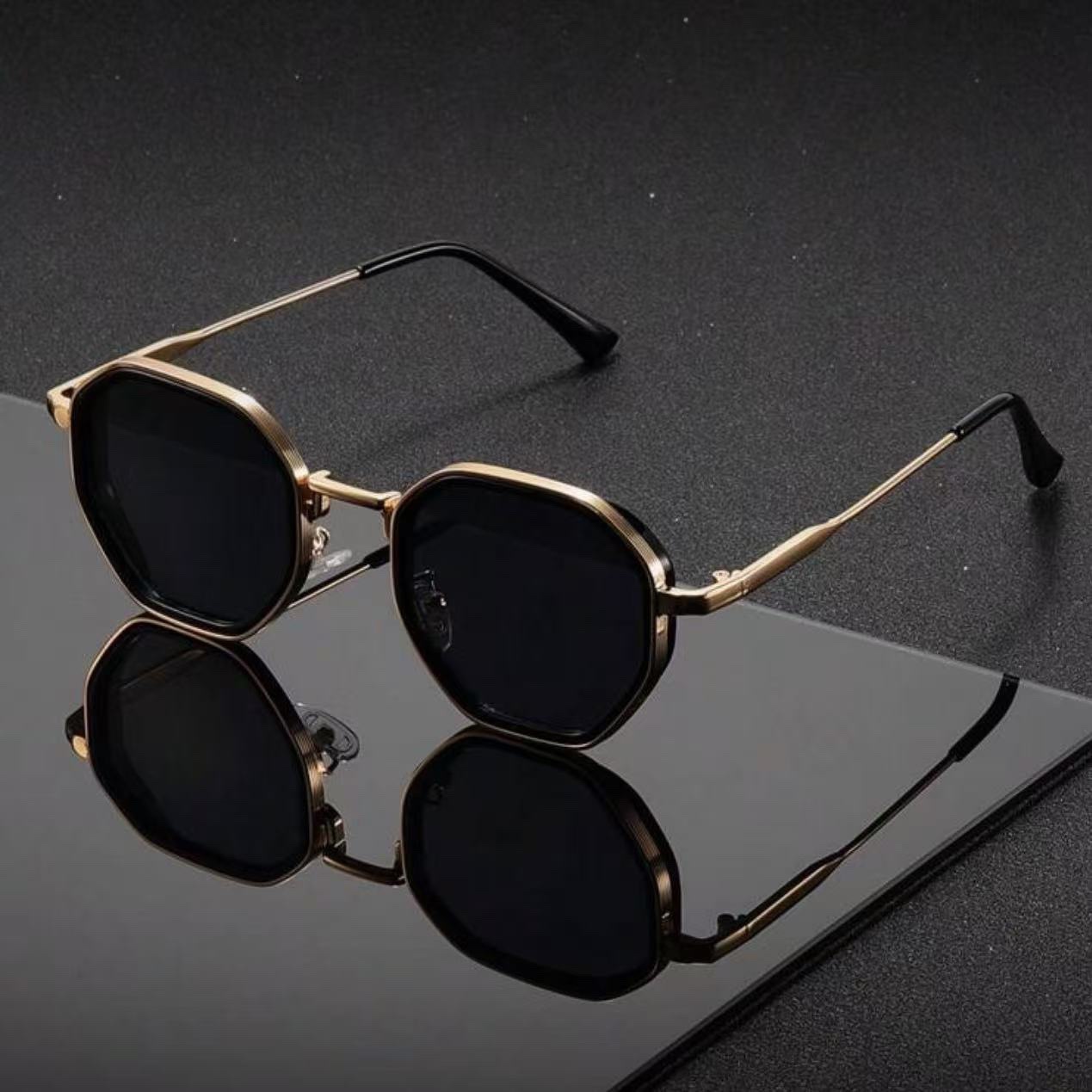 1 Pair Unisex Round Metal Fash - đánh giá và giá Vintage Fashion Images