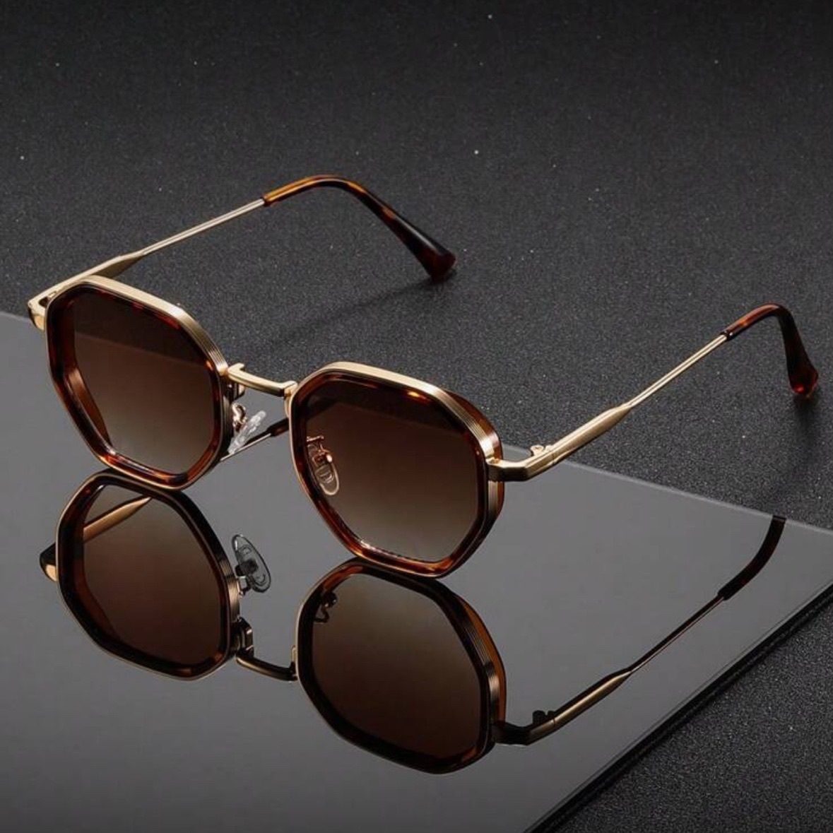 1 Pair Unisex Round Metal Fash - đánh giá và giá Vintage Fashion Images