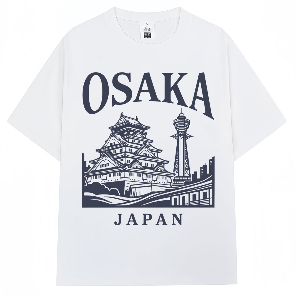 Japanese Style Osaka Print T-s - đánh giá và giá Vintage Fashion Osaka