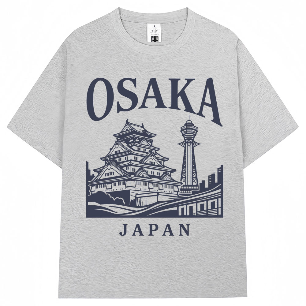 Japanese Style Osaka Print T-s - đánh giá và giá Vintage Fashion Osaka